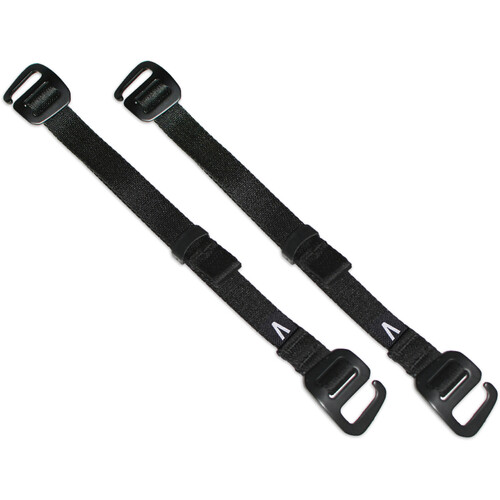 Boundary EXT Lash Straps (Black, 2-Pack)