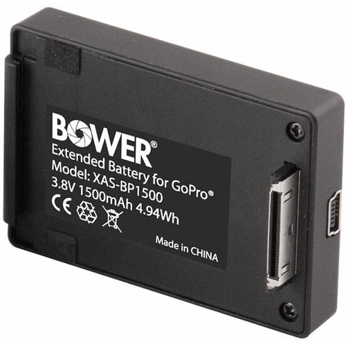 Bower Xtreme Action Series 1500mAh Extended Backdoor Battery Pack