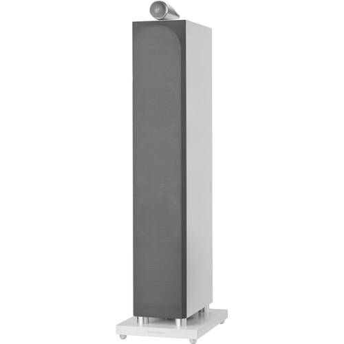Bowers & Wilkins 702 S3 3-Way Floorstanding Speaker (Satin White, Single)