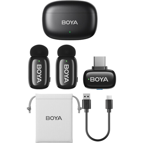 BOYA mini 2-Person Tiny Wireless Microphone System BOYA MINI-14