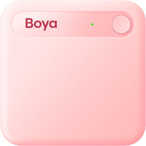 BOYA Notra Neo AI Note Taker for Ambient, Phone, and Bluetooth Calls (Pink)