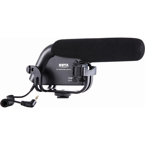 BOYA Supercardioid Shotgun Microphone for HDSLR Cameras (40 Hz to 20 kHz)