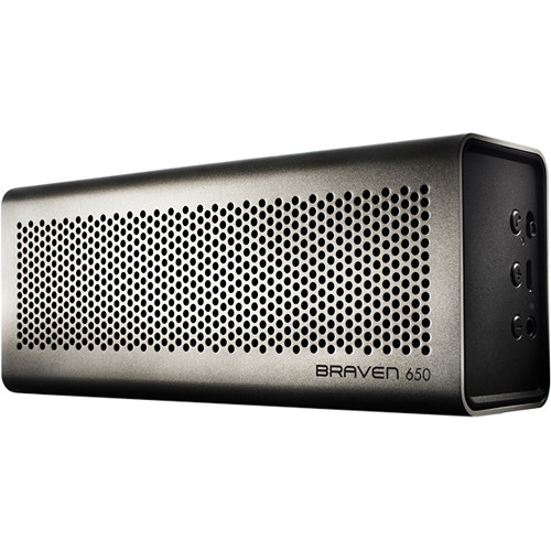 Braven 650 Bluetooth Wireless Speaker (Silver)
