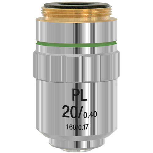BRESSER 20x DIN Plan Achromatic Objective Lens