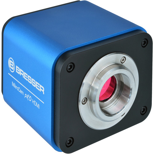 BRESSER MikroCam Pro HDMI Camera with C-Mount (Blue)