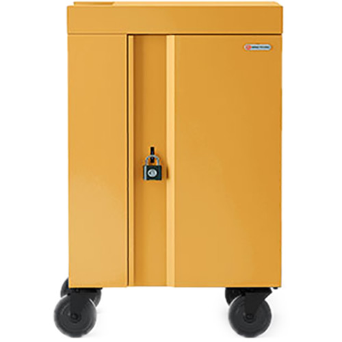 Bretford 20-Device CUBE Mini Charging Cart (Mustard)