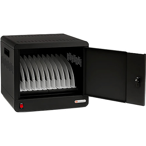 Bretford Cube Microstation AC Pwr 40-Charger (Black Pumice)