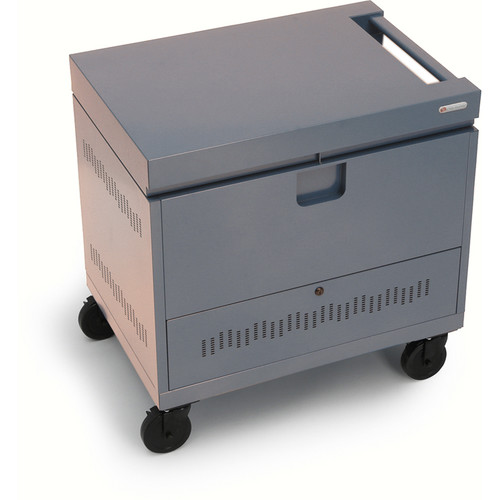Bretford CUBE Toploader 40-Device Charging Cart (Platinum)