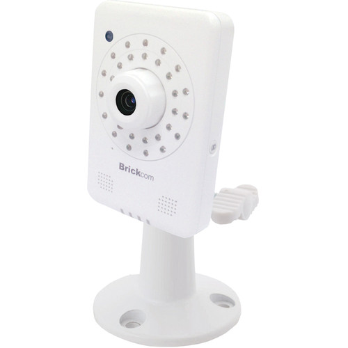 Brickcom MB-200A Series 2MP IR Day/Night Full HD Indoor Mini Box Network Camera with PoE, 2-Way Audio, & 4mm Fixed Lens
