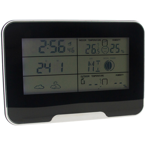 BrickHouse Security 5MP Wireless Hidden Camera with Digital Weather Clock Housing