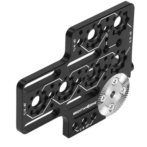 Bright Tangerine Cheese Plate with NATO Clamp for RED KOMODO/KOMODO-X Camera