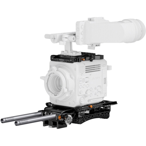 Bright Tangerine LeftField Base Documentary Kit for Sony BURANO (2-Axis BUD VCT-14)