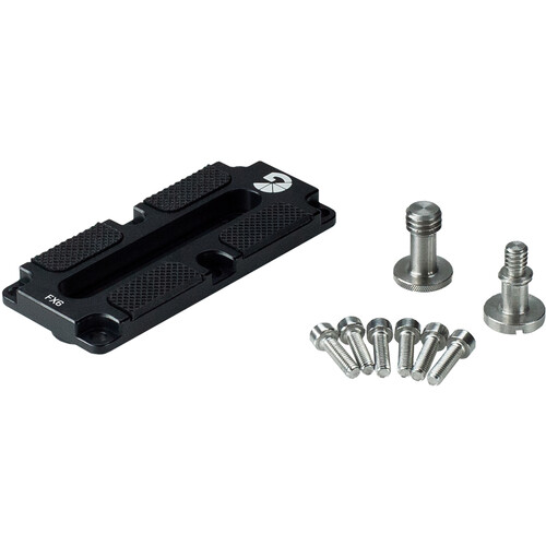 Bright Tangerine Sony FX6 Riser for Left Field 15mm LWS Baseplate