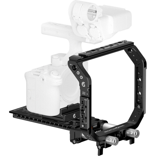 Bright Tangerine Halo Universal Base Kit for Small Cameras (4" Rods)