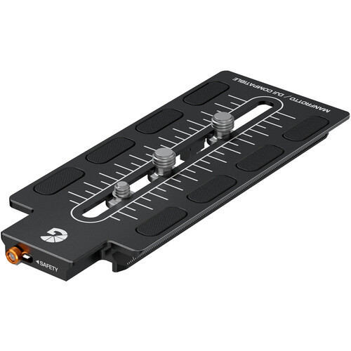 Bright Tangerine Universal Dovetail for Manfrotto & DJI RS 4