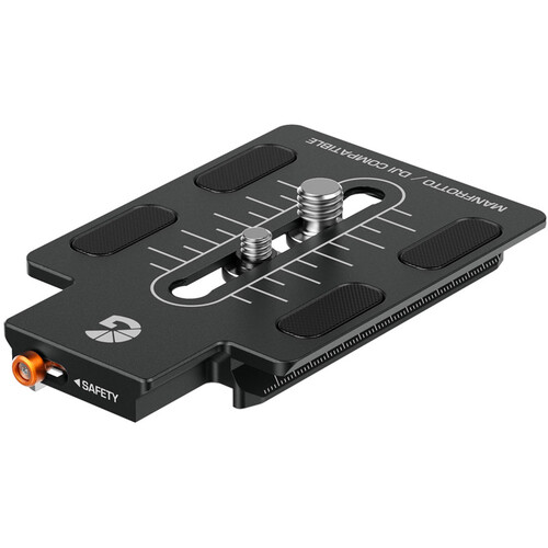 Bright Tangerine Universal Dovetail for Manfrotto and DJI RS 4 (Short)