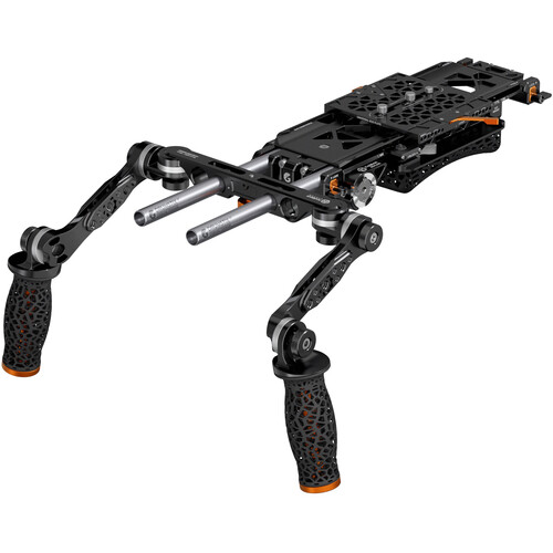 Bright Tangerine KASBAH Ātman Universal Shoulder Rig & Handle Kit (Wide, 2-Axis BUD VCT-14)