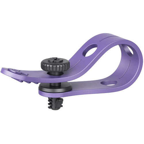 Bright Tangerine Loom Cable Tidy (Purple, 1/4"-20, 8-Pack)