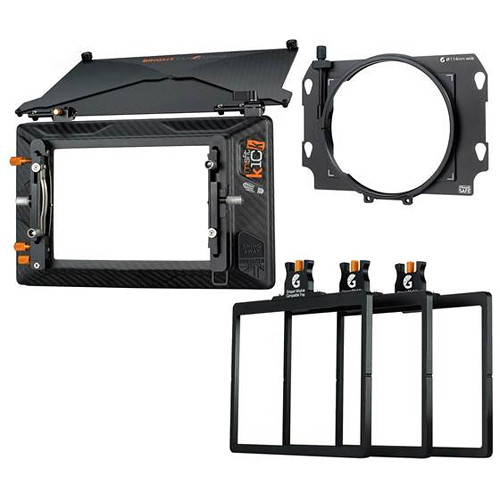 Bright Tangerine Misfit Kick 3-Stage Matte Box 114mm Clamp-On