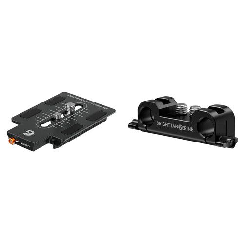 Bright Tangerine Universal Dovetail with 15mm LWS Rod Bracket Kit (Short)