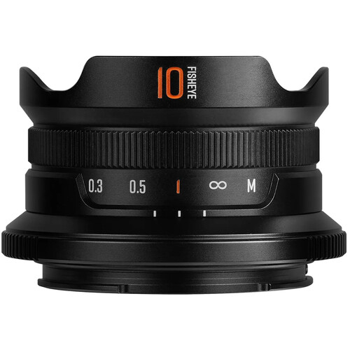 Brightin Star 10mm f/5.6 II Fisheye Lens (FUJIFILM X, Black)