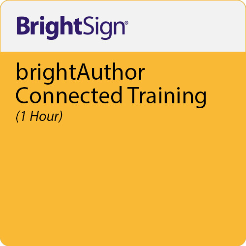 BrightSign brightAuthor Connected Training (1 Hour)