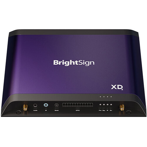 BrightSign XD5 Professional 4K Digital Signage Media Player (Standard I/O)