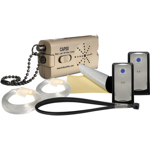 Brite-Strike Camp Alert Security and Survivor Signal System