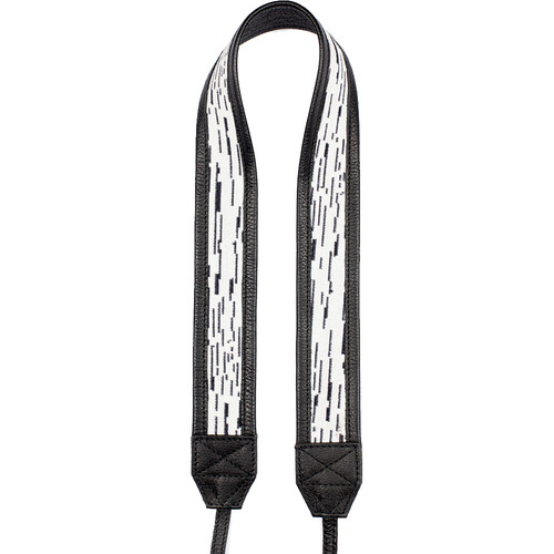 Bronkey Jaipur #107 Fabric & Leather Camera Strap (Multicolor/Pattern)