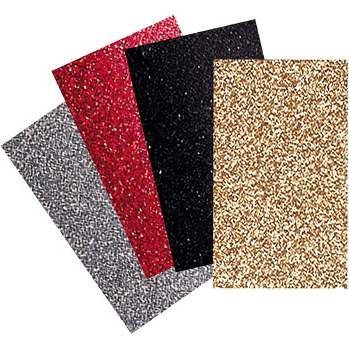 Brother Iron-On Transfer Glitter Sheets for ScanNCut Machines (Basic Colors, 4-pieces, 8.5x11")