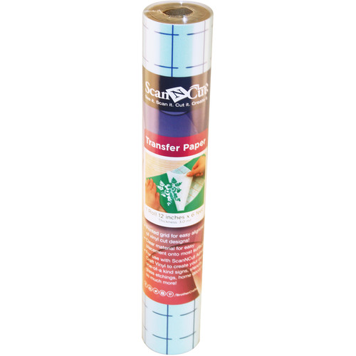 Brother Adhesive Transfer Paper with Grid for ScanNCut Machines (12" x 6')