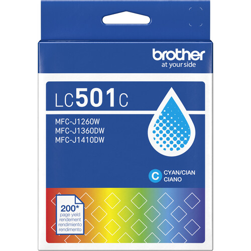 Brother Standard-Yield Cyan Ink Cartridge