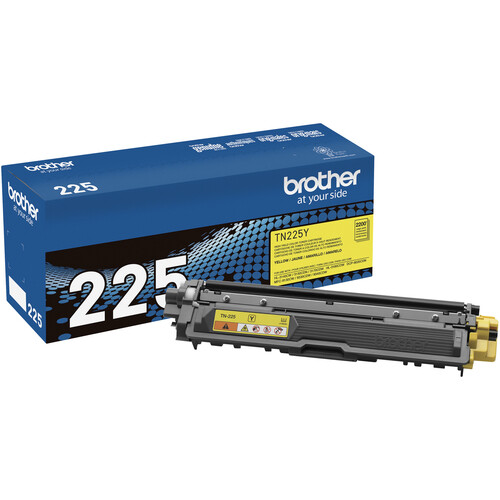 Brother TN225Y High Yield Yellow Toner Cartridge