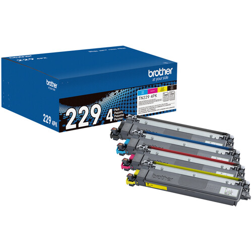 Brother TN2294PK Standard-Yield Toner (C/M/Y/BK, 4-Pack)