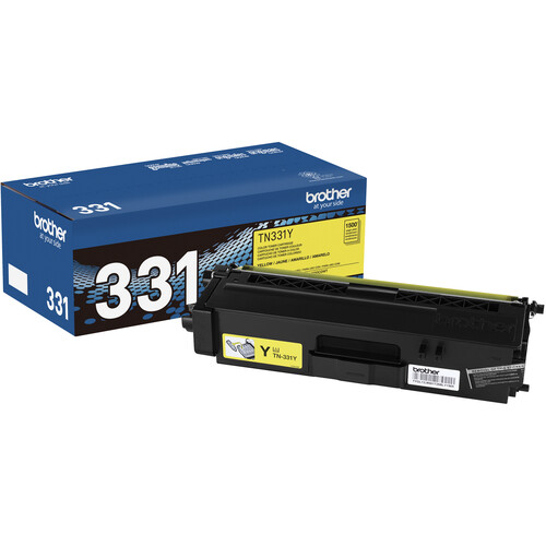 Brother TN331Y Standard Yield Yellow Toner Cartridge