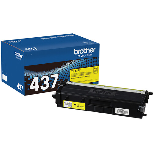 Brother TN437 Yellow Ultra High-Yield Toner Cartridge