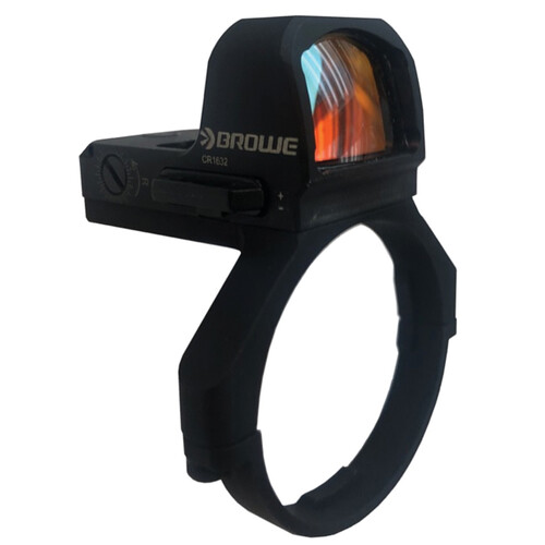 BROWE BMR Micro Reflex Red Dot Sight (DOCTER, BROWE 4x32 BCO/BTO MRD Mount, Side-Load Battery)
