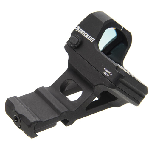 BROWE BMR Micro Reflex Red Dot Sight (DOCTER, 45° Offset Picatinny Mount, Side-Load Battery)