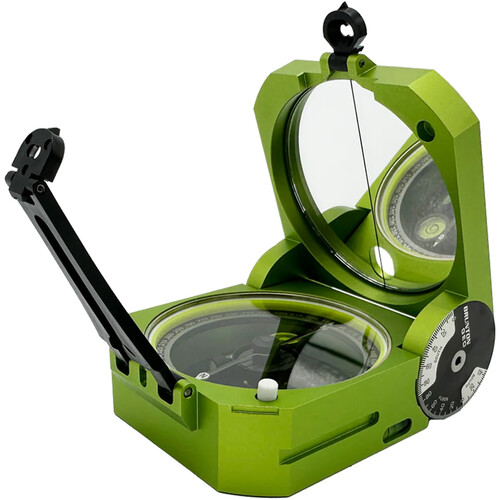 Brunton GEO Pocket Transit Compass (0-90° Scale, Green)