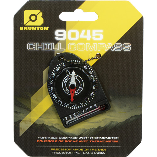 Brunton 9045 Keyring Compass with Thermometer