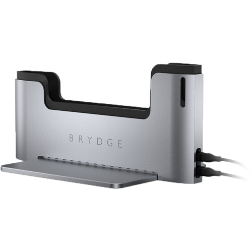 Brydge MacBook Vertical Dock for 15" MacBook Pro (Space Gray)