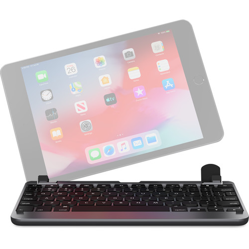 Brydge 7.9 Series 2 Wireless Backlit Keyboard for iPad mini 4 & 5 (Space Gray)