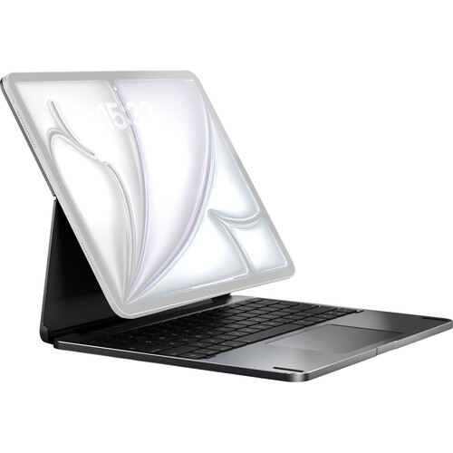 Brydge Max 13.0 Keyboard for 13" iPad Air (Carbon Gray, Chrome Edition)