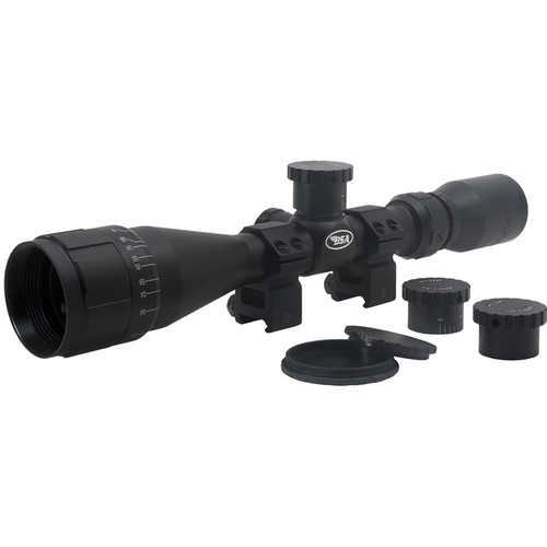 BSA Optics 3-9x Sweet .243 AO Riflescope (30/30 Reticle, Matte Black)