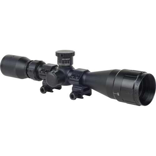 BSA Optics 3-9x40 Sweet .450 Bushmaster AO Riflescope (30/30 Reticle, Matte Black)