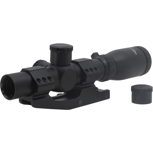 BSA Optics 1-4x24 Tactical Weapon Scope (Mil-Dot Reticle, Matte Black)