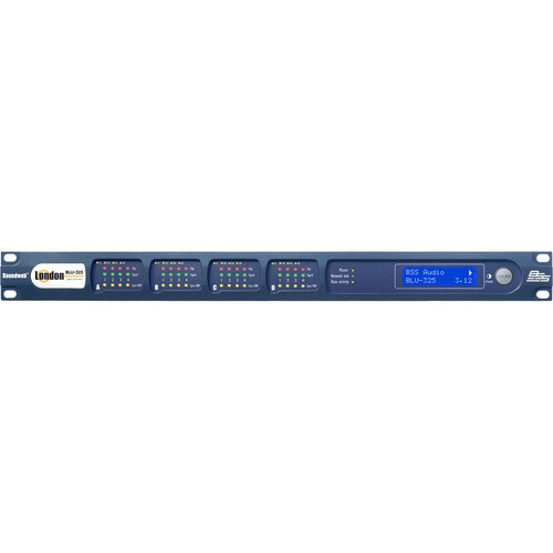 BSS Audio Input/Output Expander with BLU Link & Ethernet AVB Audio
