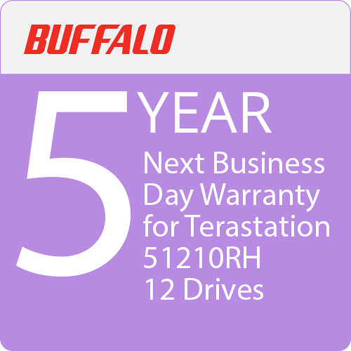 Buffalo 5-Year Next Business Day Warranty Upgrade for 12-Bay Full TeraStations