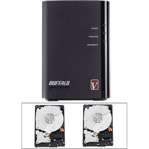 Buffalo 4TB (2 x 2TB) Buffalo LinkStation Pro Duo NAS Kit