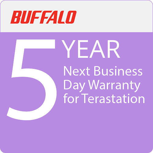 Buffalo 5-Year Next Business Day Warranty Upgrade for 2- and 4-Bay Desktop TeraStations